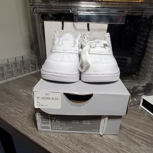 Toddler white air force ones